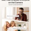 Anona 4K UHD Indoor Camera, Pet/Dog/Baby Security Camera with Phone App, 360°Pan-Tilt, 5G/2.4G Dual-Band Wi-Fi 6, Auto-Tracking, Person/Pet/Baby Crying Detection, Privacy Mode, Two-Way Audio, 2 Pack