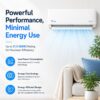 Senville LETO Mini Split Air Conditioner, Heat Pump, White, 12000 BTU | Ductless, Wall Mounted, Works with Alexa, Quiet Operation, 1 Ton, 110/120V, Energy Efficient Inverter Senville LETO Mini Split Air Conditioner, Heat Pump, White, 12000 BTU | Ductless, Wall Mounted, Works with Alexa, Quiet Operation, 1 Ton, 110/120V, Energy Efficient Inverter