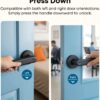 eufy Security Smart Lock FamiLock C32, Fingerprint Keyless Lock with Handle | Interior Doors, Built-in Wi-Fi, App Control, Auto Lock, 4 AA Batteries, Alexa/Google, Rekey Not Supported, Keyless Door Lock