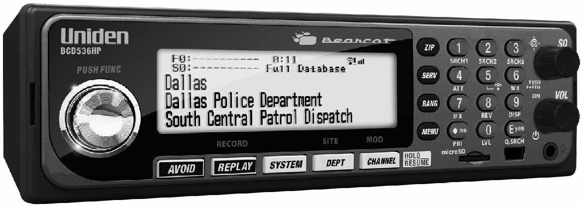 Uniden BCD536HP HomePatrol Series Digital Phase 2 Base/Mobile Scanner with HPDB and Wi-Fi. Simple Programming, TrunkTracker V, S.A.M.E. Emergency/Weather Alert. Covers USA and Canada. Uniden BCD536HP HomePatrol Series Digital Phase 2 Base/Mobile Scanner with HPDB and Wi-Fi. Simple Programming, TrunkTracker V, S.A.M.E. Emergency/Weather Alert. Covers USA and Canada.
