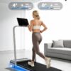 Yagud Walking Pad, Walking Pad Treadmill for Home Office, Portable Under Desk Treadmill with Remote Control and LED Display, Walking Jogging Running Machine Yagud Walking Pad, Walking Pad Treadmill for Home Office, Portable Under Desk Treadmill with Remote Control and LED Display, Walking Jogging Running Machine