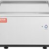 VEVOR Fried Ice Cream Machine, 12.6" x 8.5" 120W Stir-Fried Ice Cream Roll Maker with Compressor and 2 Scrapers, for Making Dessert Rolls, Frozen Yogurt