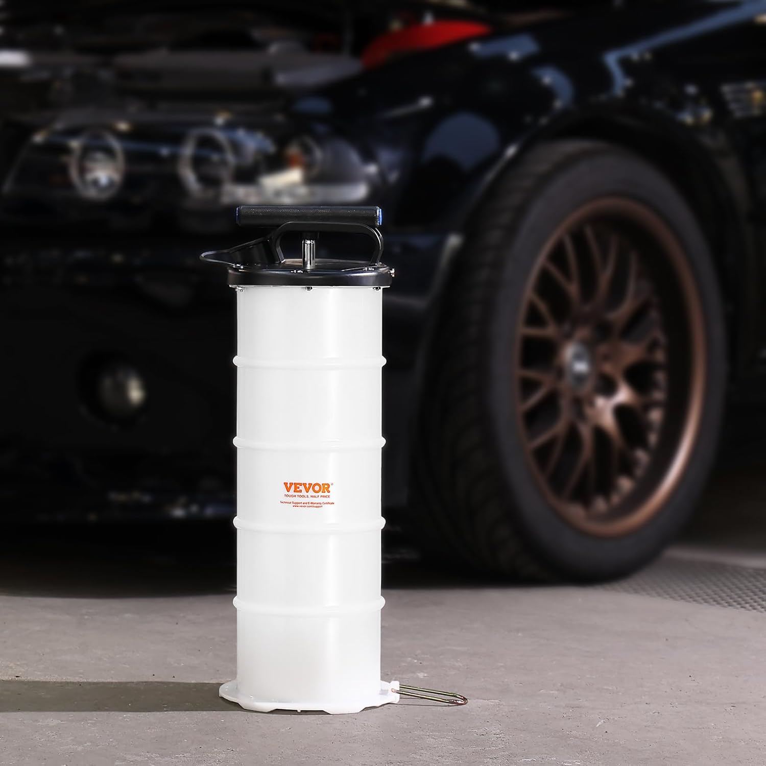 VEVOR 6.5L Manual Oil Extractor Pump, Fluid Extractor Pump for Automotive | Fluids Vacuum Evacuation, Oil Change Cleanly Tool, with Dipstick and Suction Hose, Convenient to Use All-in-One Kit VEVOR 6.5L Manual Oil Extractor Pump, Fluid Extractor Pump for Automotive | Fluids Vacuum Evacuation, Oil Change Cleanly Tool, with Dipstick and Suction Hose, Convenient to Use All-in-One Kit - Image 8