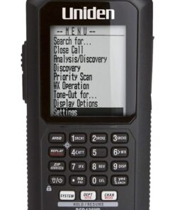 Uniden BCD436HP HomePatrol Series Digital Handheld Scanner. TrunkTracker V, Simple Programming, S.A.M.E. Emergency/Weather Alert, Covers USA and Canada
