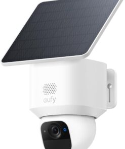 eufy Security SoloCam E30, 2K Solar Security Camera, 360° AI Tracking | Solar Powered, 2K Clarity, AI Detection, Pan & Tilt, No Monthly Fee, Built-in Local Storage, Wireless Outdoor