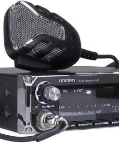 Uniden BEARTRACKER 885 Hybrid Full-Featured CB Radio + Digital TrunkTracking Police/Fire/Ambulance/DOT Scanner w/ BearTracker Warning System Alerts, 40-channel CB, 4-Watts power, 7-color display.