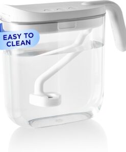 Carepod Mini 21P Ultrasonic Cool Mist Humidifier Whisper-Quiet Filter-Free Easy Clean - Only 3 Washable Parts to Clean, Auto Shut-off, 0.74gal 2.8l Tank, Nursery, Baby, Kids Bedrooms