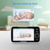 HelloBaby HB6550-2 5" Dual Camera Baby Monitor No WiFi, Pan Tilt Zoom HelloBaby HB6550-2 5" Dual Camera Baby Monitor No WiFi, Pan Tilt Zoom