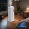 13L/3.43Gal Humidifier Large Room, 800ft² Coverage, 100H Runtime, Auto Humidity Control, Top Fill, Humidifiers for Bedroom, 35dB Quiet, Sleep Mode, Aroma Diffuser, 24H Timer, Auto Shut-off Protection