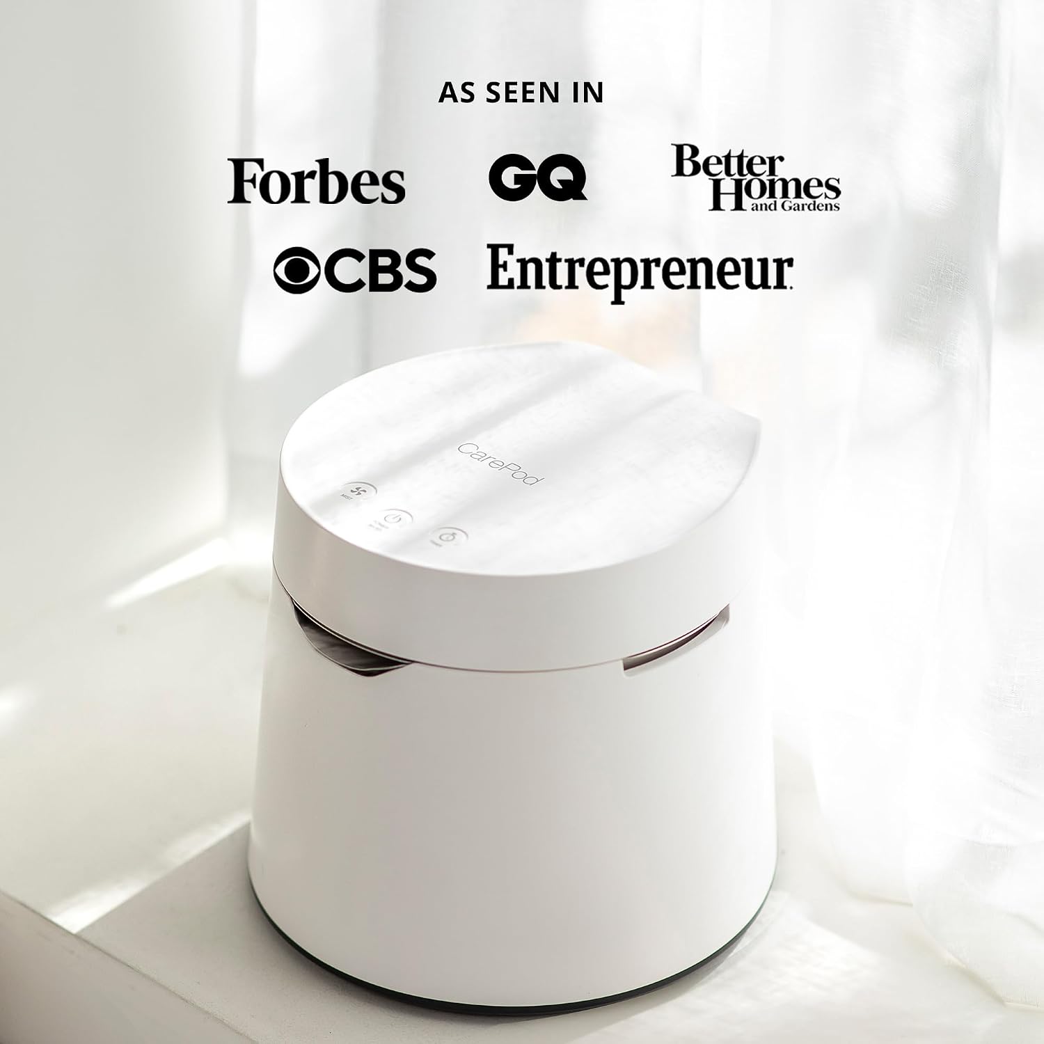 Carepod One Stainless Steel Humidifier for Large Room, Quiet & Safe for Baby, Only 3 Washable Parts & Easy to Clean, Ultrasonic Cool Mist Humidifiers for Bedroom, Filter-Free, Lasts 30Hrs (1Gal/4L) Carepod One Stainless Steel Humidifier for Large Room, Quiet & Safe for Baby, Only 3 Washable Parts & Easy to Clean, Ultrasonic Cool Mist Humidifiers for Bedroom, Filter-Free, Lasts 30Hrs (1Gal/4L) - Image 8