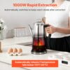 VEVOR 12-Cup Electric Percolator Coffee Pot, 304 Stainless Steel Body Coffee Percolator with Keep Warm Function & Heat-Resistant Handle, Classic Coffee Maker, Quick Brew & Easy-Pour Spout, Silver VEVOR 12-Cup Electric Percolator Coffee Pot, 304 Stainless Steel Body Coffee Percolator with Keep Warm Function & Heat-Resistant Handle, Classic Coffee Maker, Quick Brew & Easy-Pour Spout, Silver