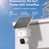 eufy Security SoloCam E30, 2K Solar Security Camera, 360° AI Tracking | Solar Powered, 2K Clarity, AI Detection, Pan & Tilt, No Monthly Fee, Built-in Local Storage, Wireless Outdoor