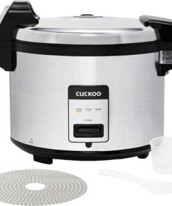 CUCKOO Commercial Rice Cooker and Warmer, 60-Cup Cooked, CR-3032 | 30-Cup Uncooked Capacity, Nonstick Inner Pot, 3 Cooking Modes, One-Touch Operation, Steam Cooking, Made in Korea
