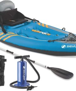 Sevylor QuickPak Inflatable Kayak, Blue