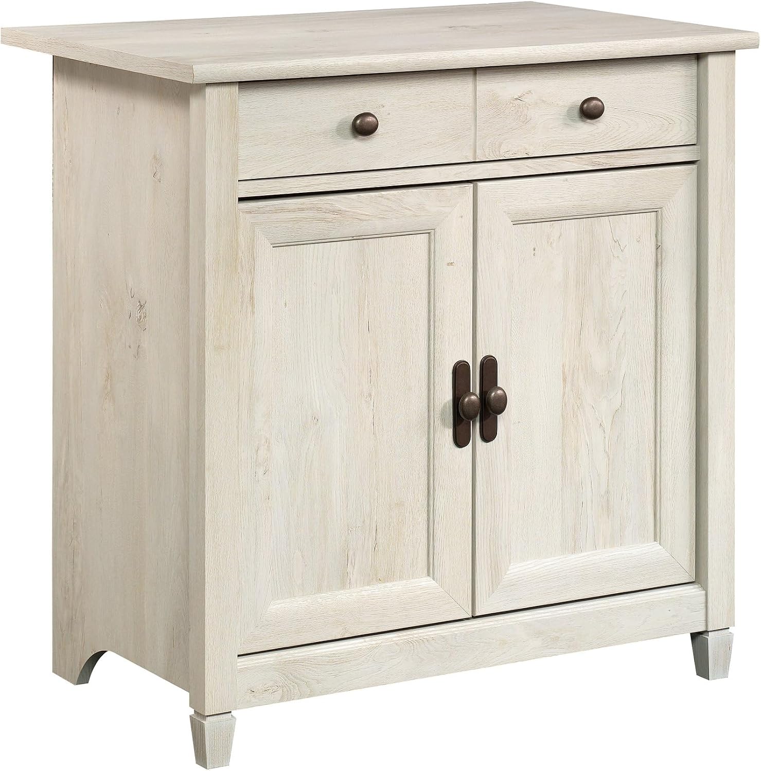 Sauder Edge Water Accent Storage Cabinet with Doors, Utility Cabinet, in Chalked Chestnut finish Sauder Edge Water Accent Storage Cabinet with Doors, Utility Cabinet, in Chalked Chestnut finish