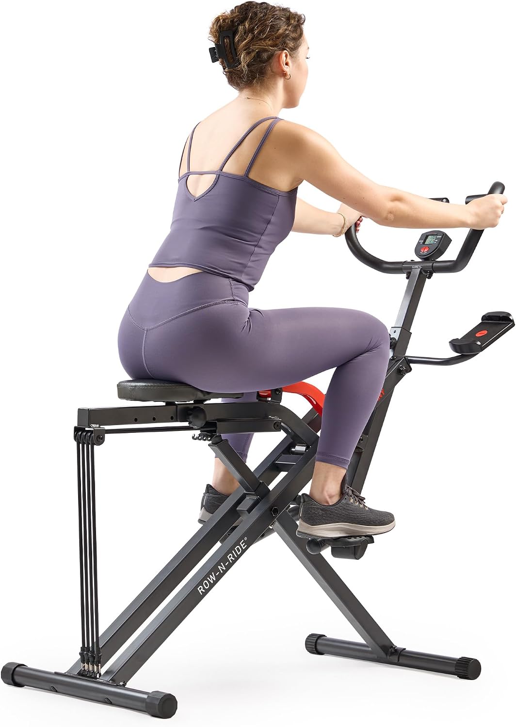Sunny Health & Fitness Smart Heavy-Duty Row-N-Ride, Full-Body Squat Assist | Free SunnyFit App, Multi-Exercise Training, 3 Squat Depths, 5 Resistance Levels, 350LB Capacity, Compact Foldable Design Sunny Health & Fitness Smart Heavy-Duty Row-N-Ride, Full-Body Squat Assist | Free SunnyFit App, Multi-Exercise Training, 3 Squat Depths, 5 Resistance Levels, 350LB Capacity, Compact Foldable Design
