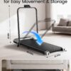 Walking Pad Treadmill for Home, Walking Pad with Incline and Handle Bar | Sturdy Foldable Handles Walking Pad with LED Display, Portable Quiet Under Desk Treadmills for small space at home office Walking Pad Treadmill for Home, Walking Pad with Incline and Handle Bar | Sturdy Foldable Handles Walking Pad with LED Display, Portable Quiet Under Desk Treadmills for small space at home office