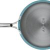 Anolon Achieve Hard Anodized Nonstick Cookware Pots and Pans Set, 9 Piece - Teal