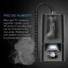 AC Infinity CLOUDFORGE T7, Plant Humidifier 15L with VPD Humidity Controls. | 10-Level Precision Vaporizer, Extendable Hose, Targeting Pipe, and No-Leak Seal for Grow Tents