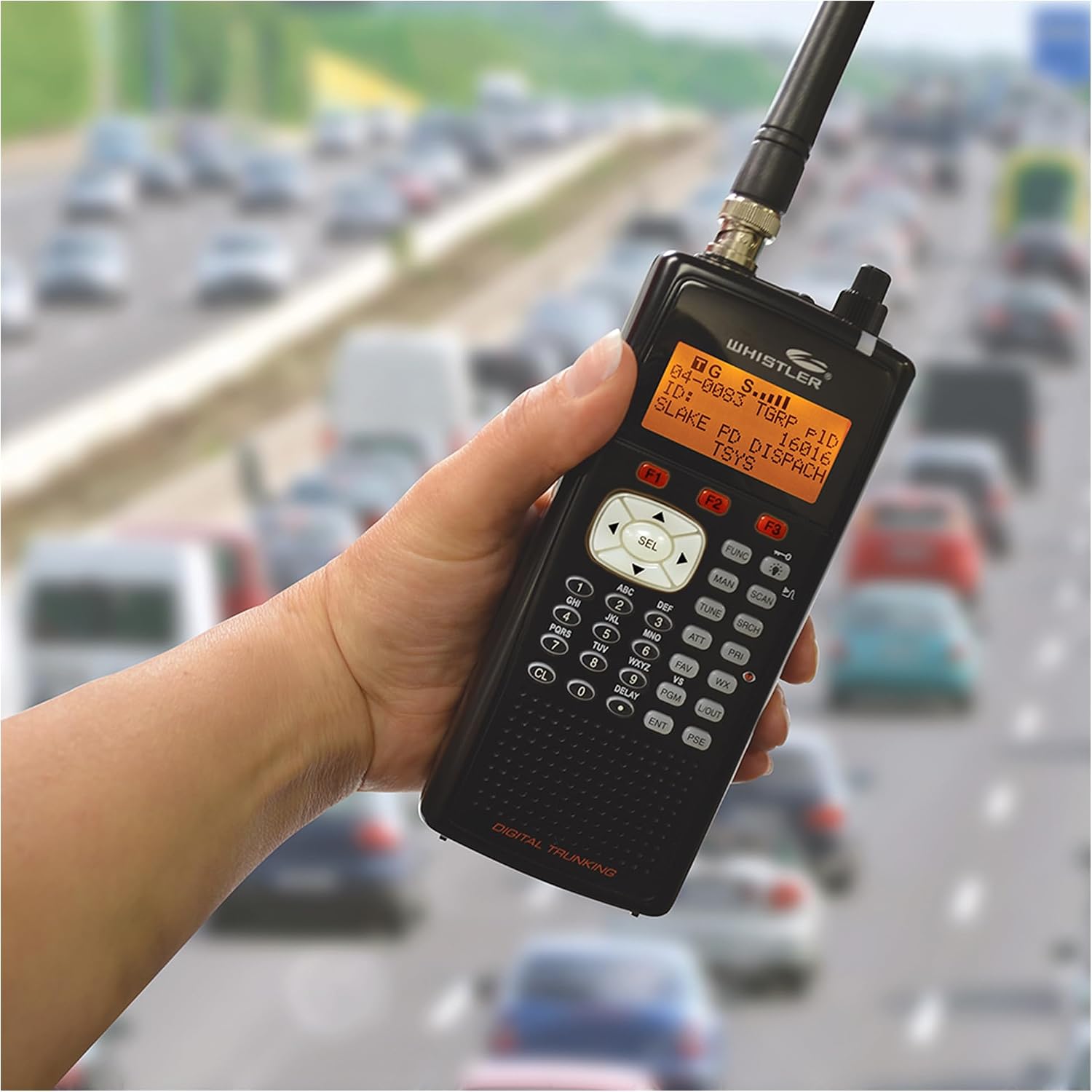 Whistler WS1040 Handheld Digital Scanner – P25 Phase I, Trunking, Same Weather Alerts, Multi-System Support, Programmable, PC Interface, LED & Audio Alert Whistler WS1040 Handheld Digital Scanner – P25 Phase I, Trunking, Same Weather Alerts, Multi-System Support, Programmable, PC Interface, LED & Audio Alert - Image 4