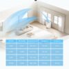 DREO Portable Air Conditioner 515S, 12000 BTU ASHRAE (8000 BTU DOE) Smart AC Unit for Bedroom with Drainage-free Cooling, Fan&Dehumidifier 3 in 1, APP/Voice/Remote, Quiet Standing AC for Room Indoors