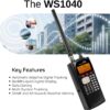 Whistler WS1040 Handheld Digital Scanner – P25 Phase I, Trunking, Same Weather Alerts, Multi-System Support, Programmable, PC Interface, LED & Audio Alert Whistler WS1040 Handheld Digital Scanner – P25 Phase I, Trunking, Same Weather Alerts, Multi-System Support, Programmable, PC Interface, LED & Audio Alert