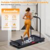 KASSADIN Electric Walking Pad Treadmill with Handle Bar Incline for Home, Portable Walking Pad Treadmill with Handles for Home Small, 3.0HP Mini Under Desk Treadmill for Exercising, 0.6-7.6MPH, 350LB KASSADIN Electric Walking Pad Treadmill with Handle Bar Incline for Home, Portable Walking Pad Treadmill with Handles for Home Small, 3.0HP Mini Under Desk Treadmill for Exercising, 0.6-7.6MPH, 350LB