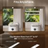 DREO Portable Air Conditioner 515S, 12000 BTU ASHRAE (8000 BTU DOE) Smart AC Unit for Bedroom with Drainage-free Cooling, Fan&Dehumidifier 3 in 1, APP/Voice/Remote, Quiet Standing AC for Room Indoors