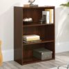 Sauder Beginnings 3-Shelf Bookcase, Bookshelf with Adjustable Storage Shelves, in Brook Cherry finish Sauder Beginnings 3-Shelf Bookcase, Bookshelf with Adjustable Storage Shelves, in Brook Cherry finish