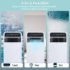Shinco 12,000 BTU（7,500 BTU SACC) Portable Air Conditioner, Portable AC Unit with Built-in Cool, Dehumidifier&Fan Modes for Room up to 450 sq.ft, with Remote Control, 24 Hour Timer, Installation Kit