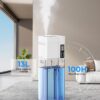 13L/3.43Gal Humidifier Large Room, 800ft² Coverage, 100H Runtime, Auto Humidity Control, Top Fill, Humidifiers for Bedroom, 35dB Quiet, Sleep Mode, Aroma Diffuser, 24H Timer, Auto Shut-off Protection