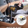 Fanttik Fold V10 APEX Pivot Cordless Car Vacuum, 17000Pa Handheld Vacuum Suction Power, Smart LED Display, Portable for Car Home Pet (Deluxe with Flexible Hose&Pet Brush)