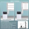 Shinco 12,000 BTU（7,500 BTU SACC) Portable Air Conditioner, Portable AC Unit with Built-in Cool, Dehumidifier&Fan Modes for Room up to 450 sq.ft, with Remote Control, 24 Hour Timer, Installation Kit