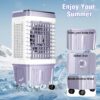 Portable Air Conditioner, 3000 CFM Swamp Cooler & Evaporative Air Cooler | 6.87 Gal Water Tank, 3 Speeds & 4 Modes, 120° Oscillation with 15H Timer for Home, Bedroom, Kitchen & Indoor Cooling