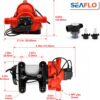 SEAFLO 33 Series 110V/115V AC Fresh Water Pump, 3.3 GPM 45 PSI Self-Priming Pressure Pump with Smart Pressure Switch, Automatic Demand Pump for RV, Caravan Marine Boat Industrial Use, 4-Year Warranty SEAFLO 33 Series 110V/115V AC Fresh Water Pump, 3.3 GPM 45 PSI Self-Priming Pressure Pump with Smart Pressure Switch, Automatic Demand Pump for RV, Caravan Marine Boat Industrial Use, 4-Year Warranty