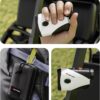 REDTIGER Golf Rangefinder with Slope On/Off,7X Magnification 1200 Yards | Flag Pole Lock with Vibration,IP54 Water Resistant,Rechargeable,Magnetic Suction，GolfVue Series 1,White