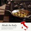 Made In Cookware - 10 Piece Stainless Steel Pot and Pan Set - 5 Ply Clad - Includes Stainless Steel Frying Pans, Saucepans, Saucier and Stock Pot W/Lid - Professional Cookware - Crafted in Italy
