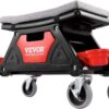 VEVOR Mechanic Stool 300 LBS Capacity Garage Stool Gift for Men, Heavy Duty Rolling Mechanics Seat, with Three Slide Out Tool Trays and Drawer, Tools for Automotive Auto Repair | Auto Repair Heavy Duty Plastic Rolling Mechanics Seat with Cushion, Three Slide Out Tool Trays and Drawer, for Automotive VEVOR Mechanic Stool 300 LBS Capacity Garage Stool Gift for Men, Heavy Duty Rolling Mechanics Seat, with Three Slide Out Tool Trays and Drawer, Tools for Automotive Auto Repair | Auto Repair Heavy Duty Plastic Rolling Mechanics Seat with Cushion, Three Slide Out Tool Trays and Drawer, for Automotive