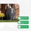 FCMP Outdoor Raincatcher 4000, Flat-Back Rain Water Barrel, 50-Gallon, Gray - Rainwater Collection Storage Container w/Side Spigots, Mesh Screen, Garden and Overflow Hose & Linking Kit FCMP Outdoor Raincatcher 4000, Flat-Back Rain Water Barrel, 50-Gallon, Gray - Rainwater Collection Storage Container w/Side Spigots, Mesh Screen, Garden and Overflow Hose & Linking Kit