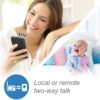VTech RM7764-2HD Smart WiFi Baby Monitor with 2 Cameras, 1080p HD Video, 360° Pan & Tilt, 10x Zoom, 7" HD Parent Unit, Night Vision, Soothing Sounds, 2-Way Talk, Temperature & Motion Detection