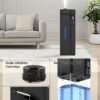 13L/3.43Gal Humidifier Large Room, 800ft² Coverage, 100H Runtime, Auto Humidity Control, Top Fill, Humidifiers for Bedroom, 35dB Quiet, Sleep Mode, Aroma Diffuser, 24H Timer, Auto Shut-off Protection