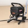 VEVOR Stand Airless Paint Sprayer, 650W High Efficiency Airless Sprayer, 3000PSI Electric Paint Sprayer Machine Extension Rod and Cleaning Kits for Interior and Exterior Furniture/Fence/Home/House | For Interior and Exterior Furniture/Fence/Home, 3000PSI Electric Paint Sprayer Machine Extension Rod and Cleaning Kits, Black