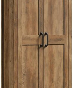 Sauder Miscellaneous Storage Cabinet, Rural Pine Finish