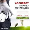REVASRI Range Finder for Golf, Slope, Pin Lock Vibration 1000Y Rangefinder | 6.5X Magnification, External Slope Switch for Golf Tournament Legal, Rechargeable Golf Rangefinder