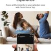 eufy Security 4K Indoor Camera E30, Pan and Tilt, AI Tracking, Pet Camera | Color Night Vision, Baby/Nanny Monitor with Two-Way Audio, AI Human/Pet Detection, Works with HomeKit, No Monthly Fee, Black