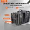 VEVOR Insulated Food Carrier, 32Qt Capacity Stackable Hot Box for Catering w/Stainless Steel Barrel, Top Load LLDPE Food Warmer w/Stationary Base, for Restaurant Canteen, Black VEVOR Insulated Food Carrier, 32Qt Capacity Stackable Hot Box for Catering w/Stainless Steel Barrel, Top Load LLDPE Food Warmer w/Stationary Base, for Restaurant Canteen, Black