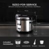 CUCKOO Commercial Rice Cooker and Warmer, 60-Cup Cooked, CR-3032 | 30-Cup Uncooked Capacity, Nonstick Inner Pot, 3 Cooking Modes, One-Touch Operation, Steam Cooking, Made in Korea