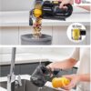 Fanttik Fold V10 APEX Pivot Cordless Car Vacuum, 17000Pa Handheld Vacuum Suction Power, Smart LED Display, Portable for Car Home Pet (Deluxe with Flexible Hose&Pet Brush)