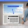 DELLA 6000 BTU AC Unit with Energy Saving Window Air Conditioner,WIFI Smart Controls, GEO Location, Work with Alexa, Cools Up to 250 Sq. Ft, Easy Install,Reusable Filter,Remote, Dehumidifier, Fan DELLA 6000 BTU AC Unit with Energy Saving Window Air Conditioner,WIFI Smart Controls, GEO Location, Work with Alexa, Cools Up to 250 Sq. Ft, Easy Install,Reusable Filter,Remote, Dehumidifier, Fan