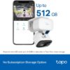 Tapo 2K Indoor/Outdoor Pan/Tilt Wired Security Camera, C216(2-Pack) | Baby Monitor, Person & Baby Cry Detection, 360° Motion Tracking, Color Night Vision, Subscription-Free Local Storage or Cloud, White